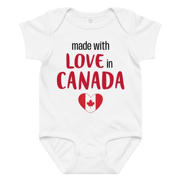 🇨🇦 Bodysuit Made with Love in Canada - Custom Design - Picture 2 of 4